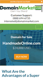 Mobile Screenshot of handmadeonline.com